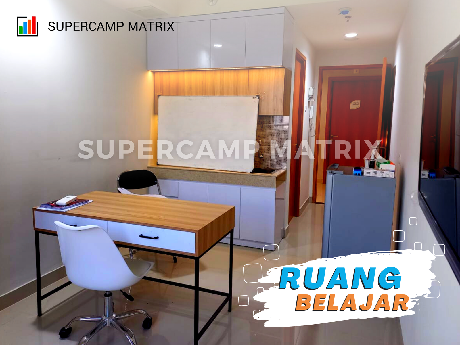 Lingkungan venue Supercamp SNBT yang nyaman dan kondusif untuk belajar