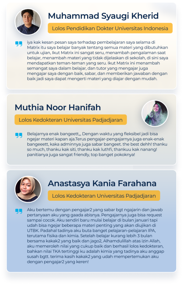 Testimoni siswa Supercamp lolos PTN favorit melalui program UTBK SNBT