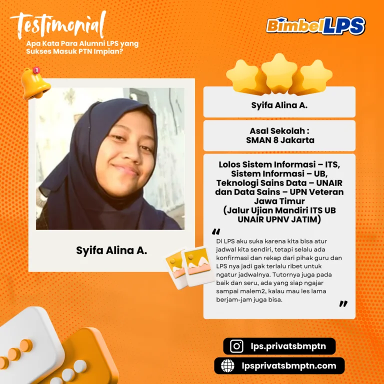 Testimoni siswa Supercamp lolos UTBK SNBT dan masuk PTN favorit - slide 15